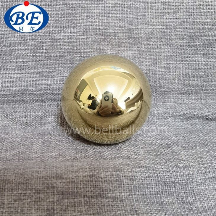 Sfera Loyang Berongga Digilap Tinggi